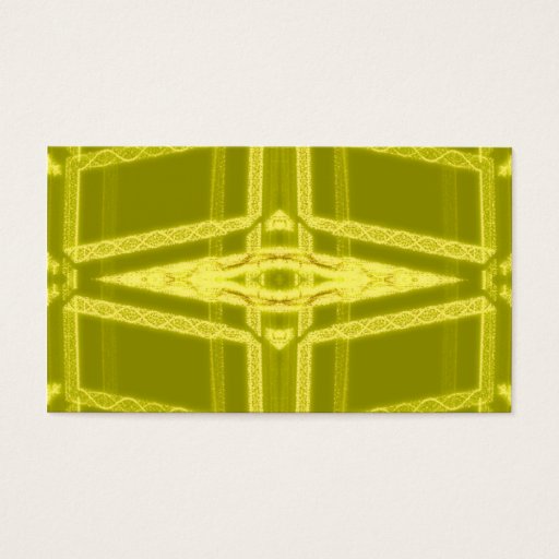 Customizable Glowy Eye - Weird Yellow Abstract Business Card Templates