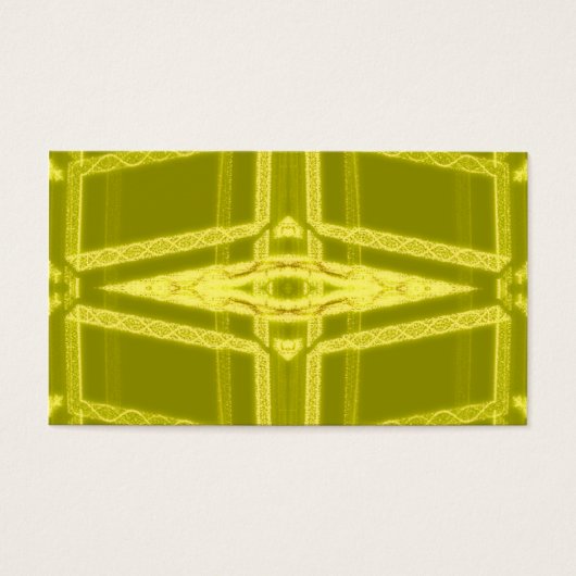 Glowy Eye - Weird Yellow Abstract (Front)