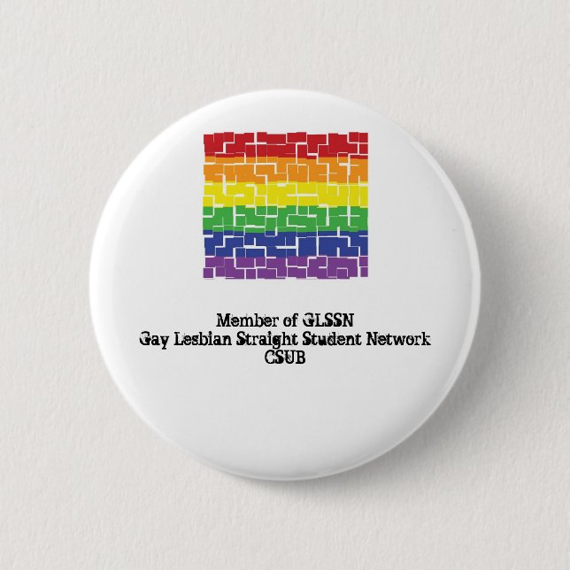 GLSSN - CSUB Member Button (Front)