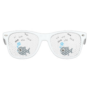 Glub Fish Cute Emoji Kids Sunglasses
