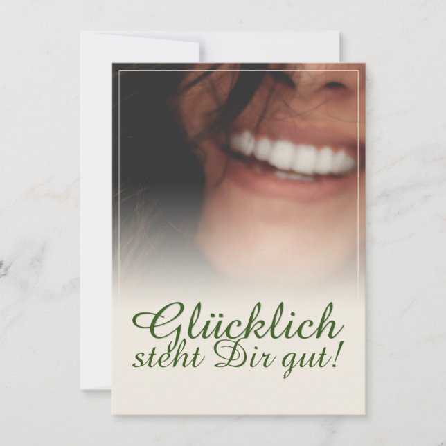 Glücklich steht Dir gut! (Front)