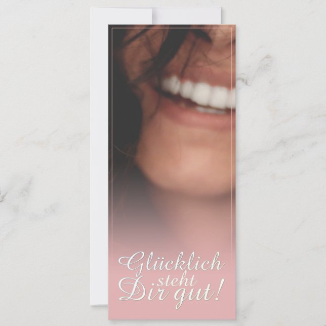 Glücklich steht Dir gut! - Rosé (Front)