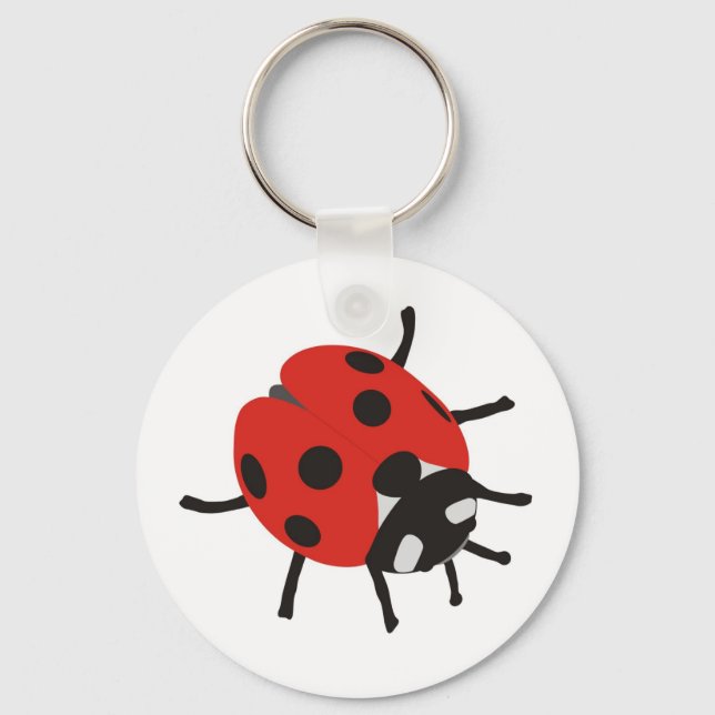 Glückskäfer, Marienkäfer Keychain (Front)