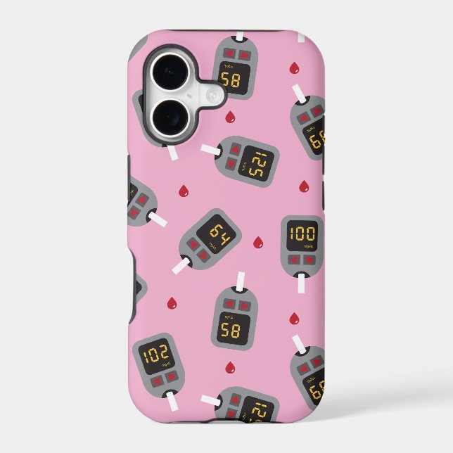 Glucometer Iphone Case (Back)