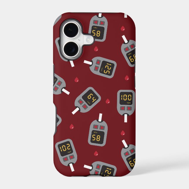 Glucometer Iphone Case (Back)