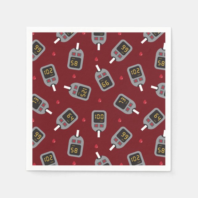 Glucometer Napkins (Front)