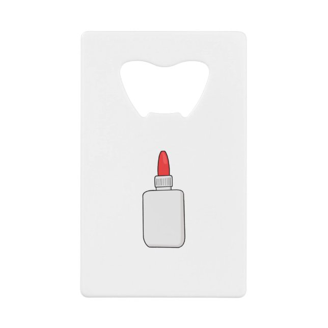 Glue Credit Card Bottle Opener (Front)