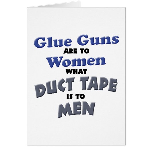 Glue Guns Cards (Front)