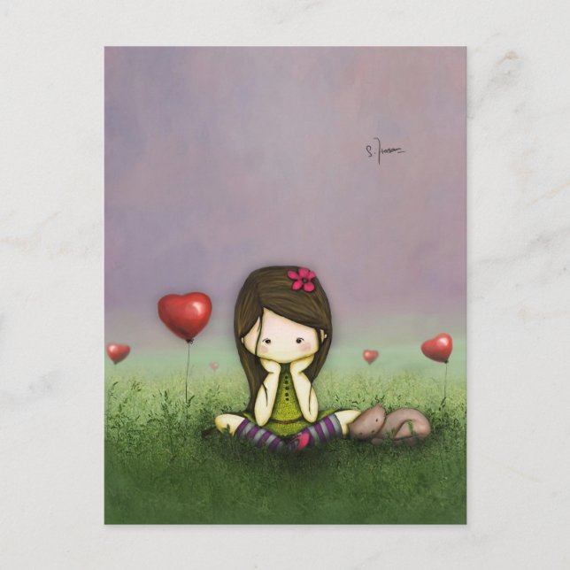 Glum sugar plum postcard (Front)