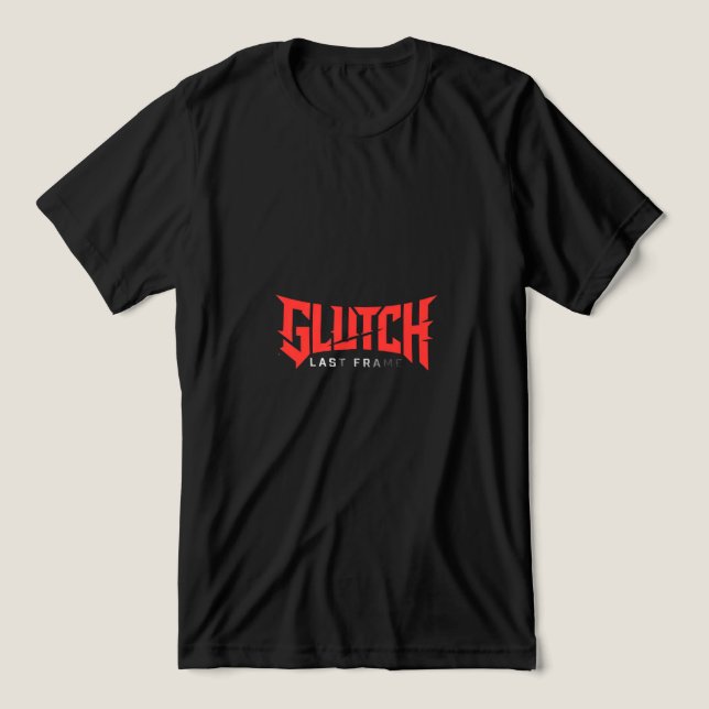 GLUTCH Last Frame – Competitive Gaming Streetwear  Tri-Blend Shirt (Design Front)
