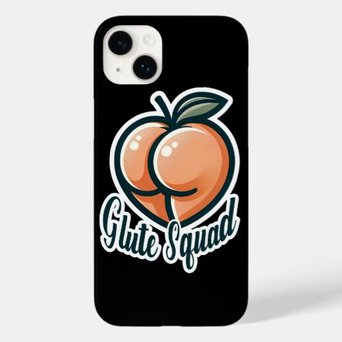 Glute Squad Peach Butt Glutes Gym Fitness Case_Mate iPhone 14 Plus Case