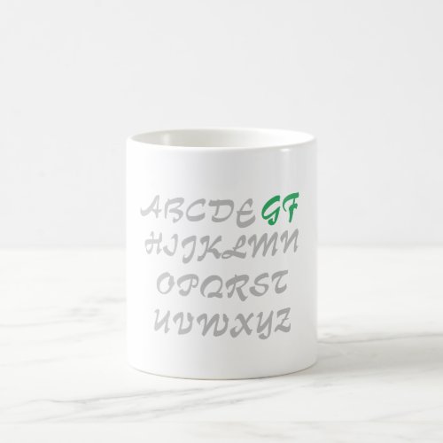 gluten free alphabete themed t_shirt coffee mug
