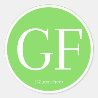 Gluten-Free Awareness Stickers
