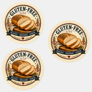 Gluten Free Bread Labels