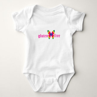 gluten-free butterfly (multi) baby bodysuit