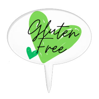 Gluten Free Cake Topper