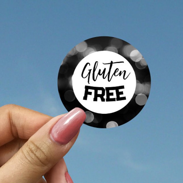 Gluten Free Classic Round Sticker (Creator Uploaded)