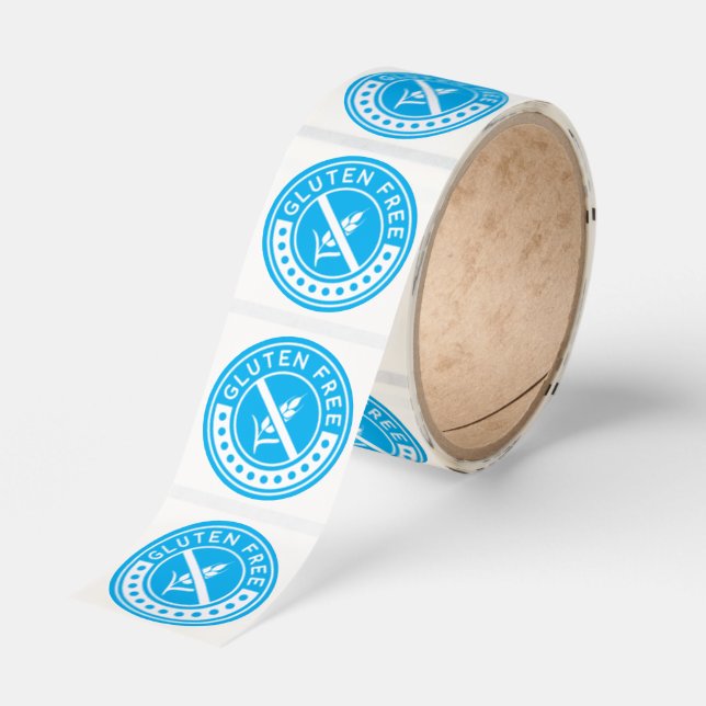 Gluten Free Classic Round Sticker (Roll)