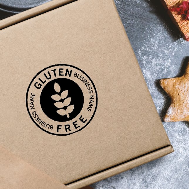Gluten Free Food Label Rubber Stamp (Creator Uploaded)