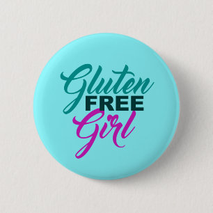 Gluten Free Girl Button