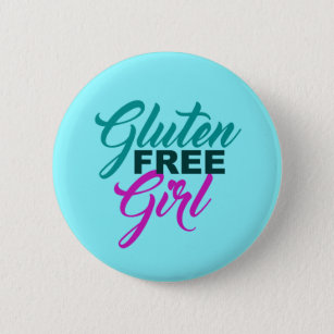 Gluten Free Girl Button