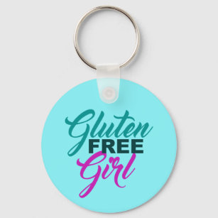 Gluten Free Girl Keychain
