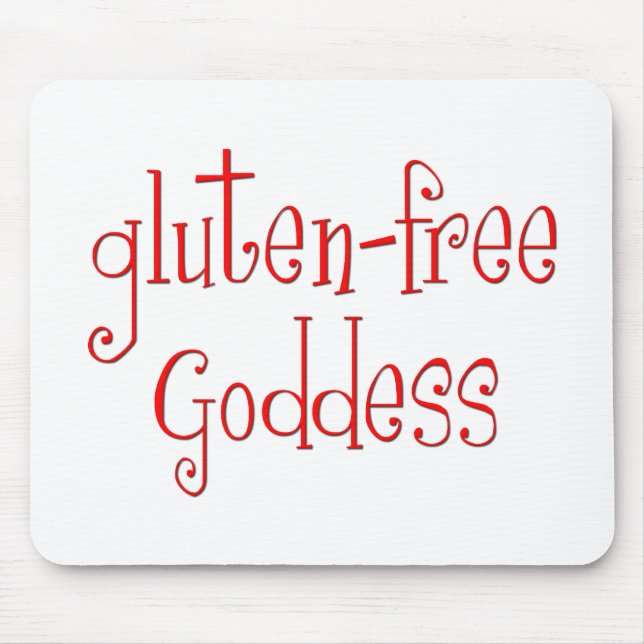 Gluten Free Goddess Mouse Pad (Front)