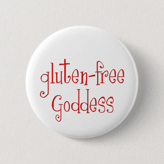 Gluten Free Goddess Pinback Button