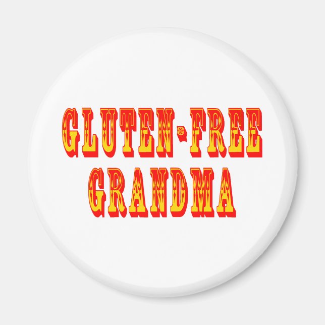 Gluten Free Grandma Magnet (Front)