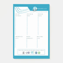 Gluten Free Grocery List | Fillable Notepad