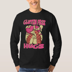 Gluten Free Hugs Celiac Disease T-Shirt