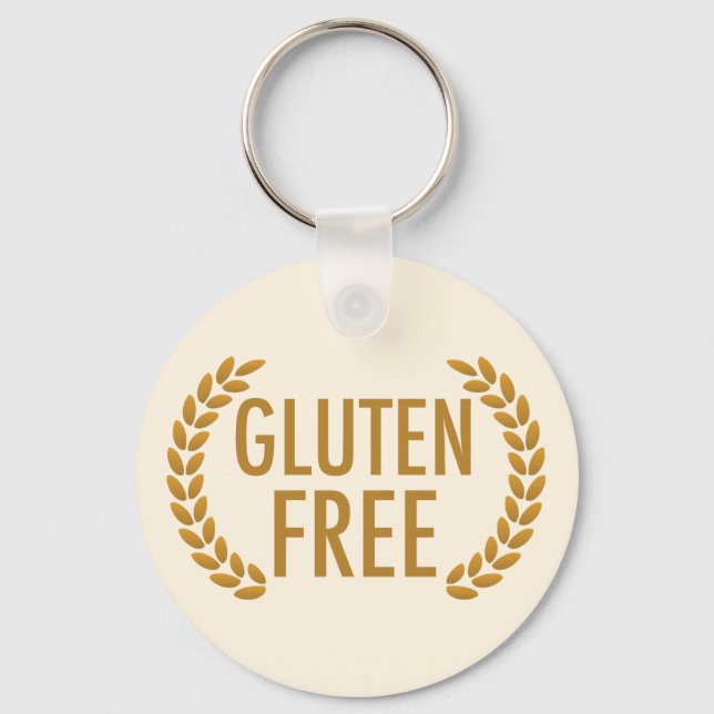 Gluten Free Keychain (Front)