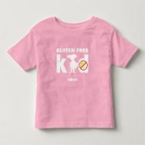 Gluten Free Kid Super Girl Celiac Shirt
