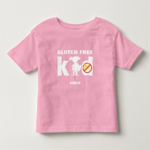 Gluten Free Kid Super Girl Celiac Shirt