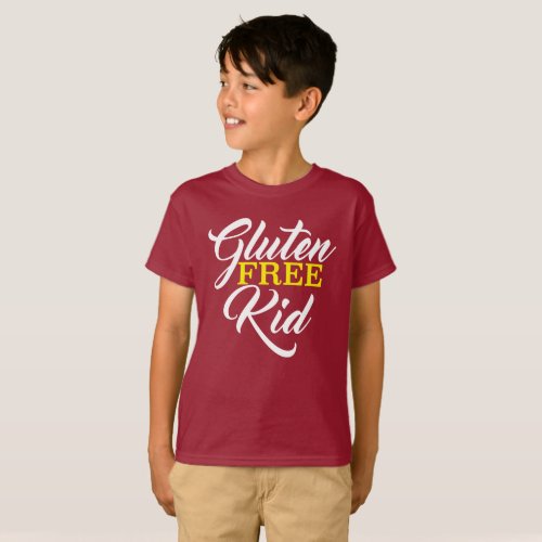 Gluten Free Kid T_Shirt