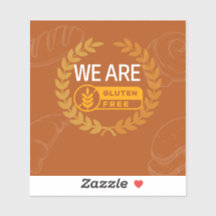 Gluten Free Label – Stylish & Clear Food Packaging