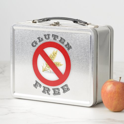 Gluten Free Metal Lunch Box