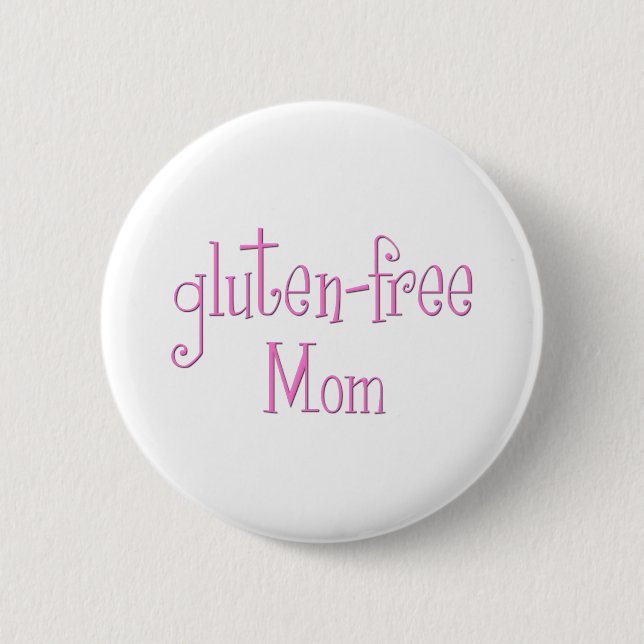 Gluten Free Mom Button (Front)