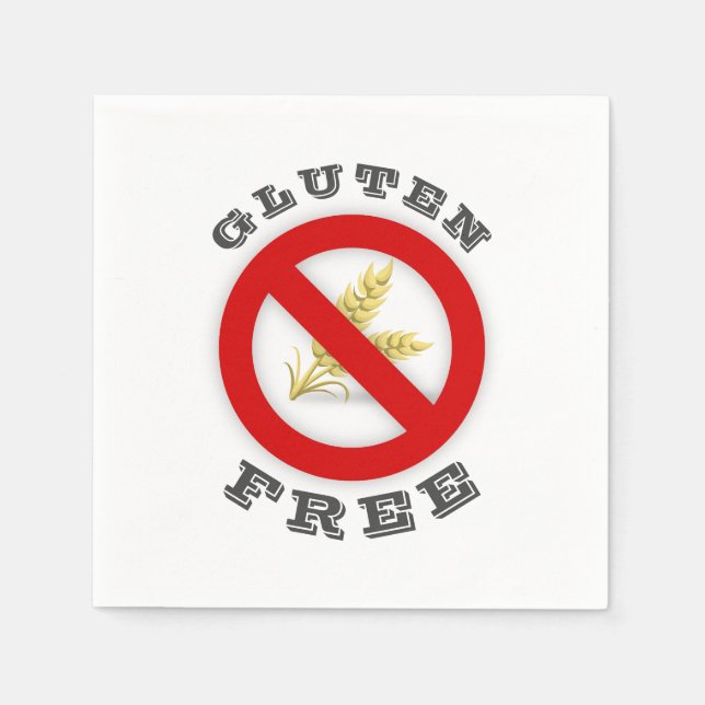 Gluten Free Napkins (Front)