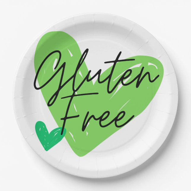 Gluten Free Paper Plates (Front)