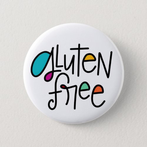 Gluten Free Pinback Button