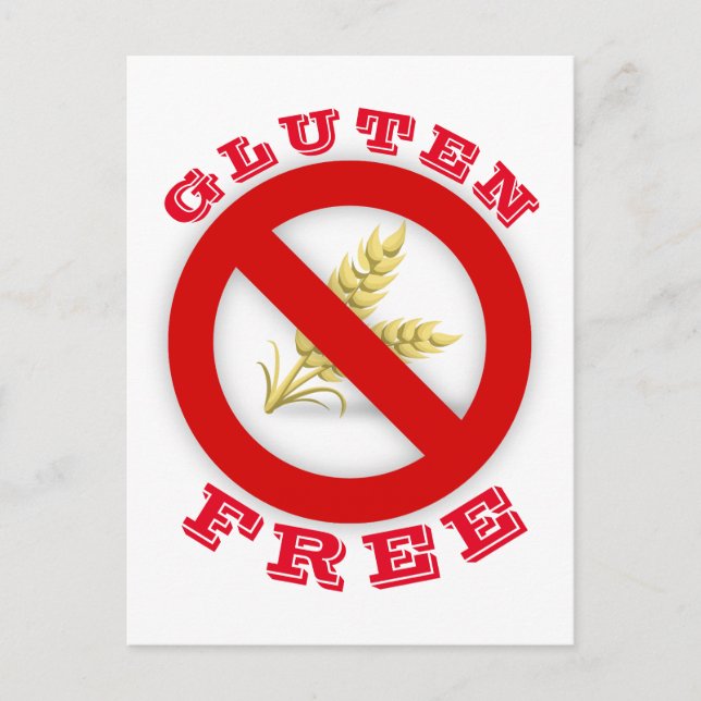 Gluten Free Postcard (Front)