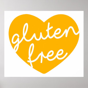 Gluten free poster