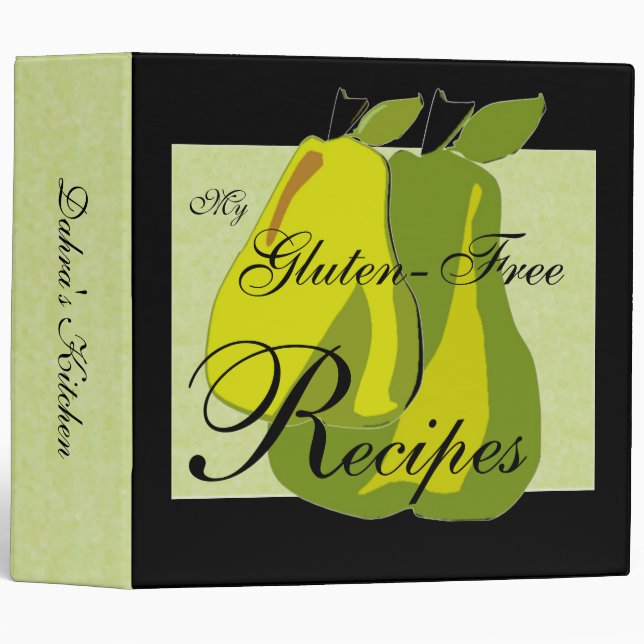 Gluten Free Recipe Binder (Front/Spine)