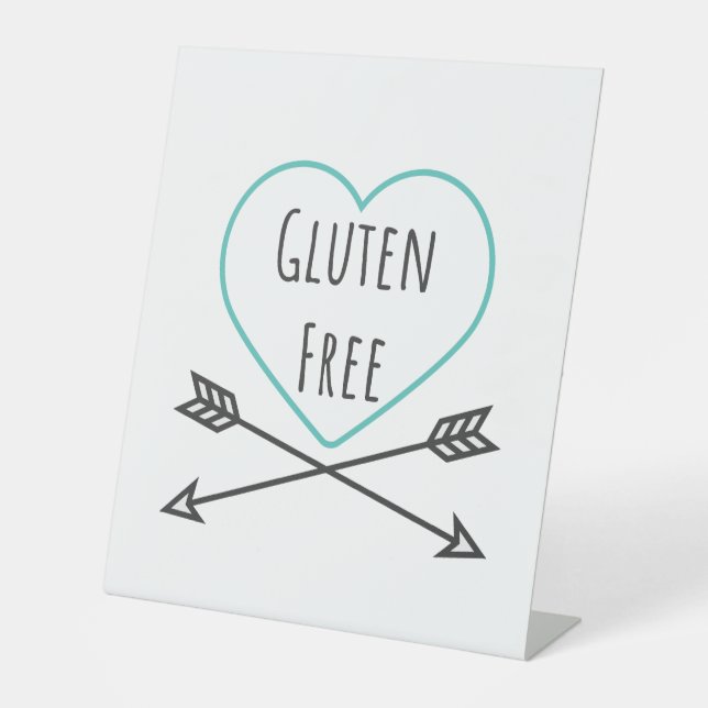 Gluten Free Sign, Gluten Free Food Sign (Front)