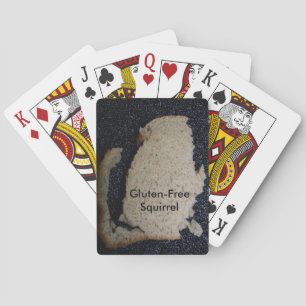 Gluten-Free Squirrel Playing Cards