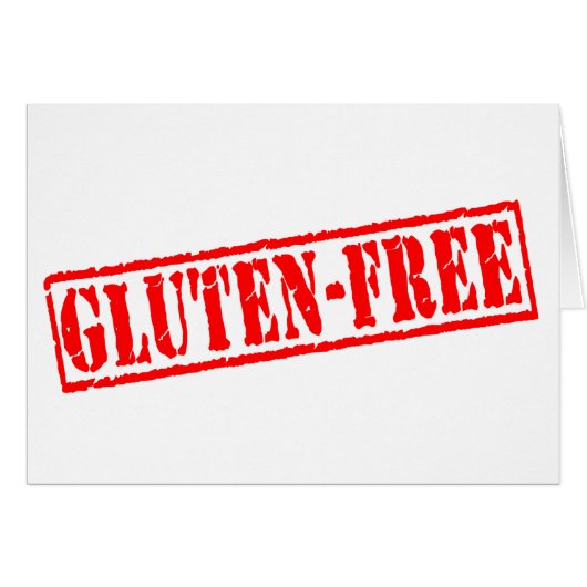 Gluten free stamp cards (Front Horizontal)