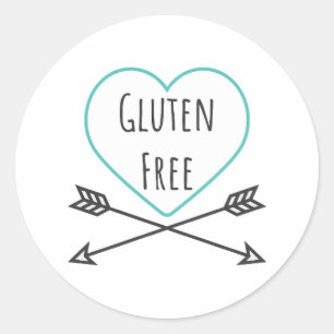 Gluten Free Sticker, Gluten Free Labels