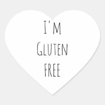 Gluten free stickers