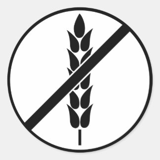 Gluten Free Symbol Sticker